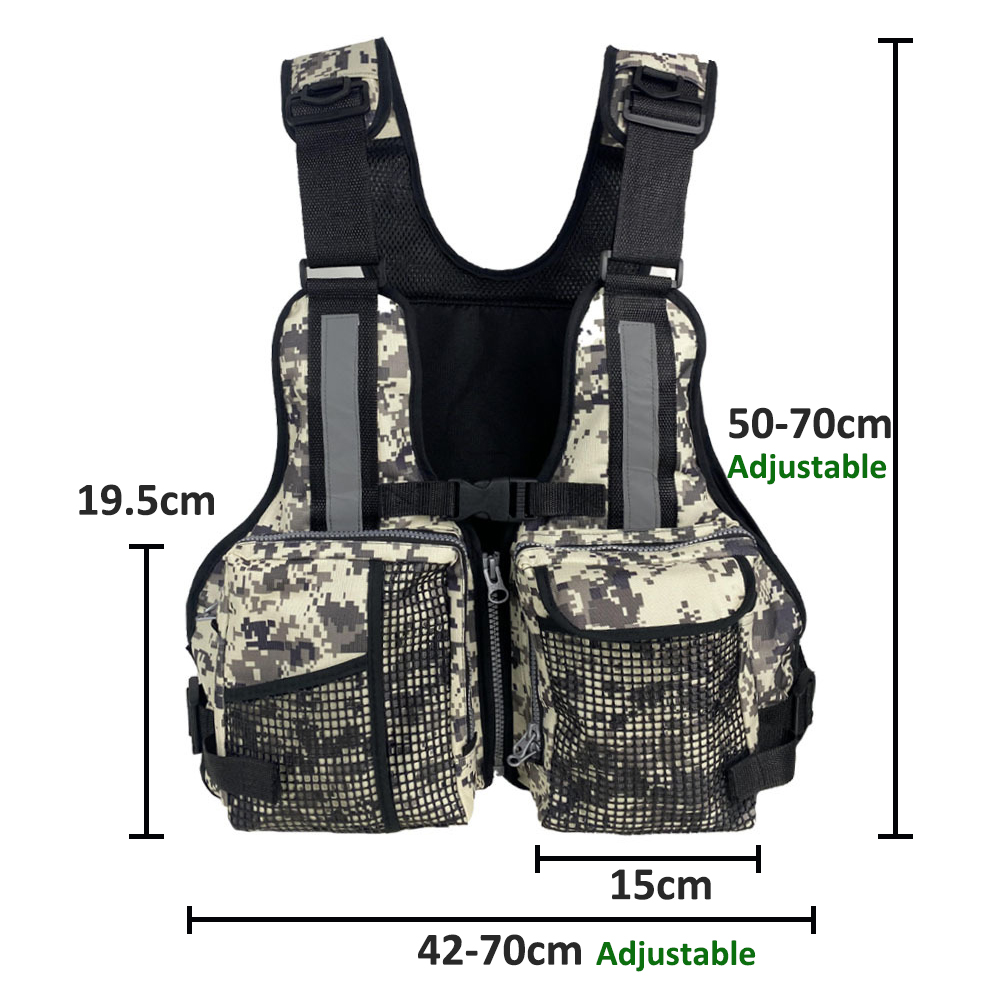 Fishing Equipment In - Gilet de pêche d'extérieur avec plusieurs