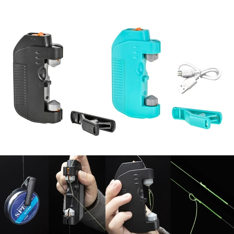 Electric Fishing Reel - Ligne de pêche électrique noueur aide