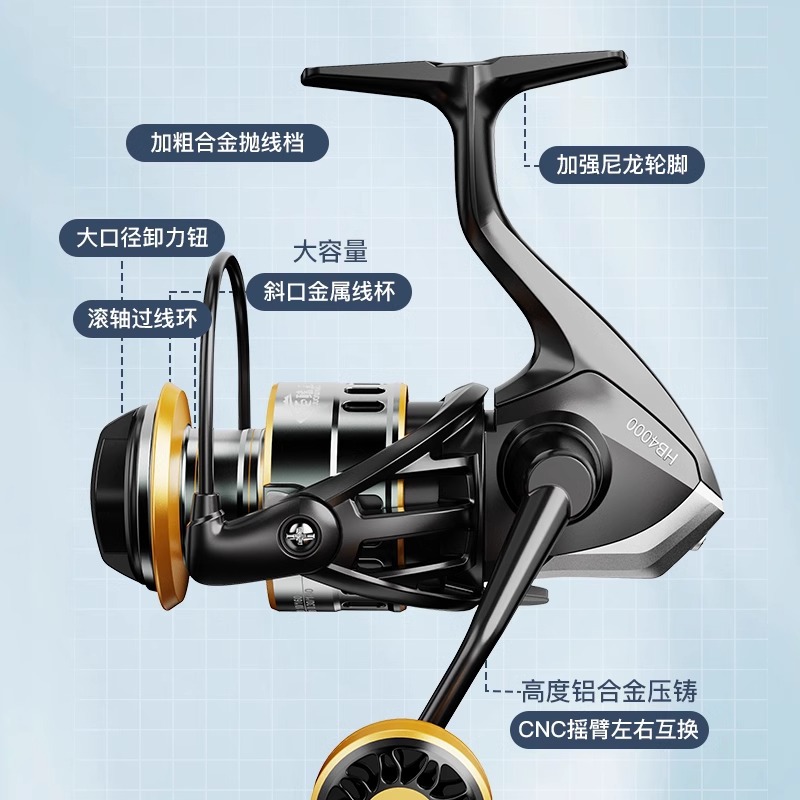 Moulinet de pêche en métal pou - Electric Fishing Reel avis et prix