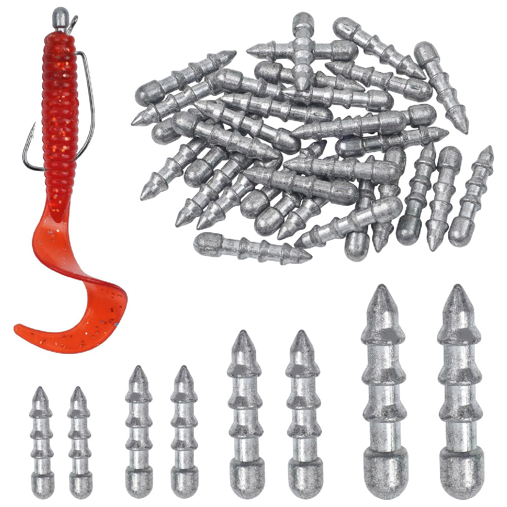 20 pièces ongles poids plombs  - Bass Fishing Lure avis et prix