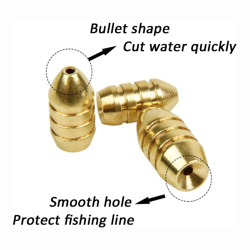 Poids de pêche en laiton pour  - Bass Fishing Lure avis et prix