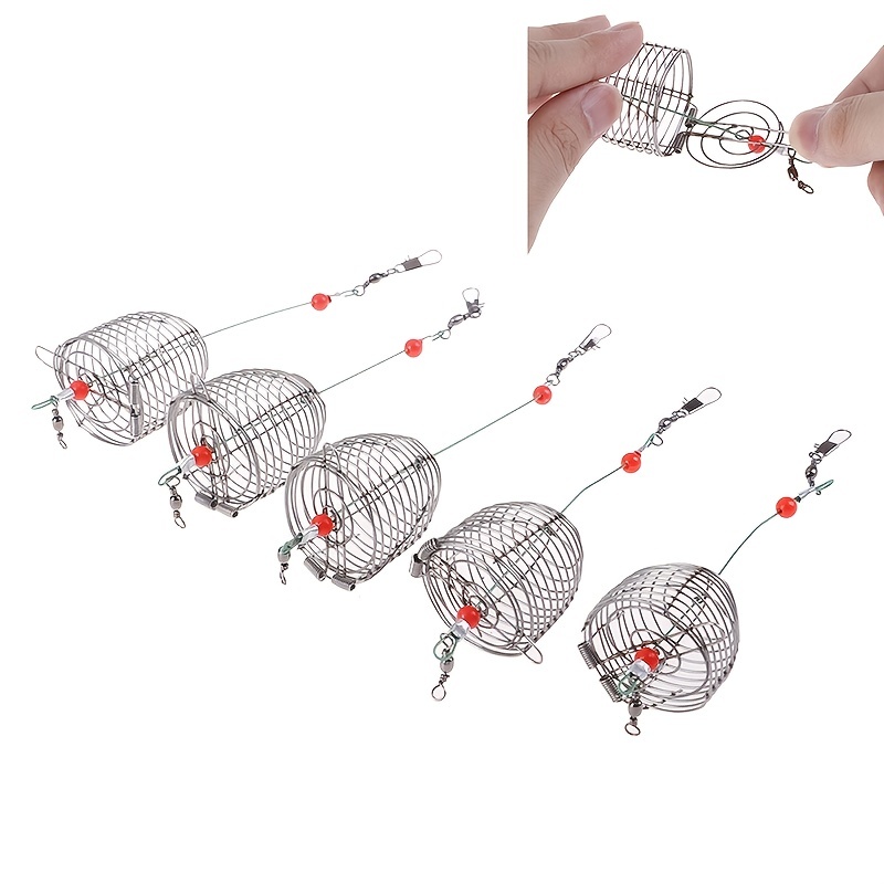 Lot de 5 cages à appâts gigogn - Fishing Equipment Cheap avis et prix